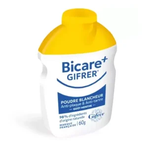 Gifrer Bicare Plus Bicarbonate de Soude – 60 g